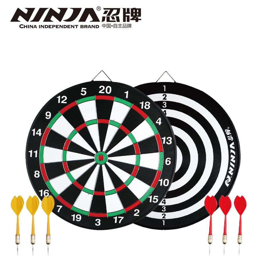 忍牌紙靶飛鏢靶12寸N6351