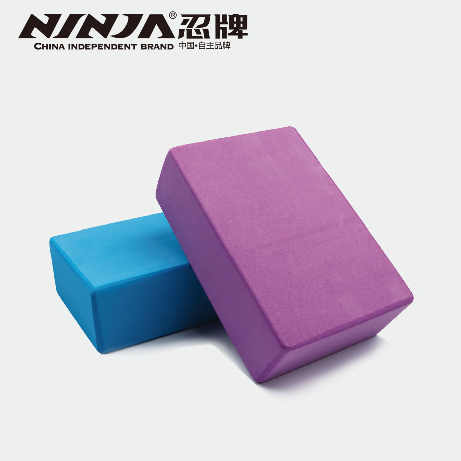 忍牌高密度無味EVA泡沫磚瑜伽磚